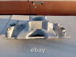 Used Edelbrock victor jr small block chevy 350 383 vintage tall high perormance