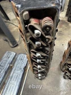 Used Working Cleaned High Performance Fuelie Chevy 041 Small Block Chevy Heads