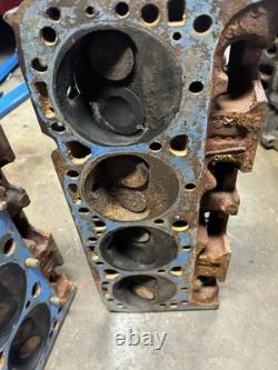 Used Working Cleaned High Performance Fuelie Chevy 041 Small Block Chevy Heads