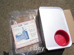 Vintage 50s Window Drive in car hop auto tray gm pontiac ford chevy nos hot rod