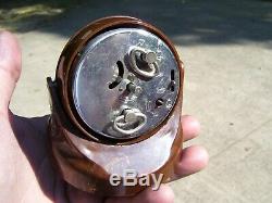 Vintage 50s auto dash clock alarm magnetic swivel gm pontiac ford chevy hot rod