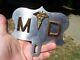 Vintage 60s MD auto License plate topper gm pontiac ford chevy nos dodge hot rod