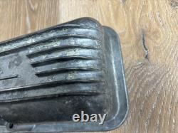 Vintage Aluminum Finned Small Block Chevrolet Corvette Valve Covers #3726086