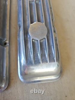 Vintage Ansen Small Block Chevy. Aluminum Finned Valve Covers 719