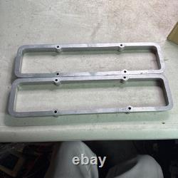 Vintage B&B Performance Small Block Chevy Valve Cover Spacers Aluminum