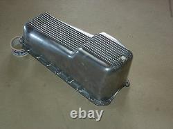 Vintage Cal Custom Small Block Chevrolet Chevy Aluminum Oil Pan Hotrod Ratrod