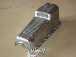 Vintage Cal Custom Small Block Chevrolet Chevy Aluminum Oil Pan Hotrod Ratrod