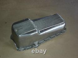 Vintage Cal Custom Small Block Chevrolet Chevy Aluminum Oil Pan Hotrod Ratrod