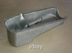 Vintage Cal Custom Small Block Chevrolet Chevy Aluminum Oil Pan Hotrod Ratrod