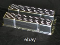 Vintage Chevrolet Script Chevy Small Block Tall or Stock Height Valve Covers