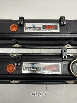 Vintage GM Goodwrench Chevrolet 350 Black Valve Covers Small Block Chevy SBC