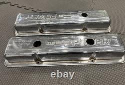 Vintage GM Small Block Chevy Performance Power Valve Covers Rare Chevrolet