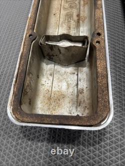 Vintage GM Small Block Chevy Performance Power Valve Covers Rare Chevrolet