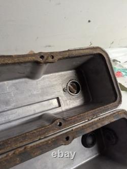 Vintage M/T Aluminum Valve Covers Small Block Chevy 1959-86 140R-50B MICKEY T
