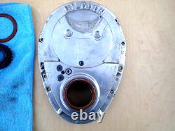Vintage Milodon Small Block Chevy Gear Drive 283 327 350 400 Cover & Gears