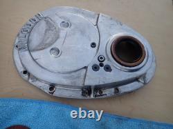Vintage Milodon Small Block Chevy Gear Drive 283 327 350 400 Cover & Gears