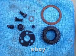 Vintage Milodon Small Block Chevy Gear Drive 283 327 350 400 Cover & Gears