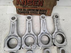 Vintage NOS Ansen Aluminum Connecting Rods Set SBC Small Block Chevy V8 5.700