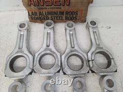 Vintage NOS Ansen Aluminum Connecting Rods Set SBC Small Block Chevy V8 5.700