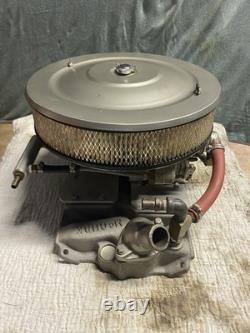 Vintage One Of A Kind Custom Built Intake Set Up Small Block Chevy McGURK ISKY