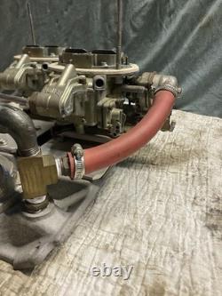 Vintage One Of A Kind Custom Built Intake Set Up Small Block Chevy McGURK ISKY