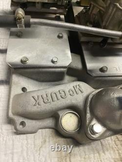 Vintage One Of A Kind Custom Built Intake Set Up Small Block Chevy McGURK ISKY
