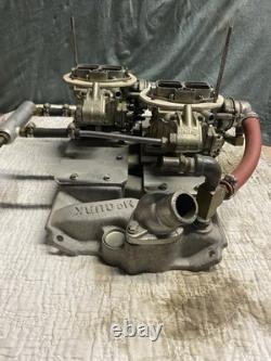 Vintage One Of A Kind Custom Built Intake Set Up Small Block Chevy McGURK ISKY