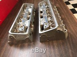 Vintage Sbc Small Block Chevy Brodix 10x Aluminum Cylinder Heads 818