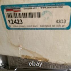 Vintage Small Block Chevy Danchuk Tall Aluminum Finned Valve Covers