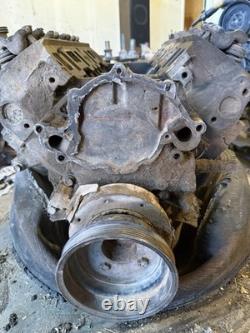 Vintage Small Block Chevy SBC 350 V8 Rebuildable Engine Block