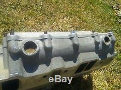 Vintage Smokey Yunick Edelbrock SYC1 RAM Aluminum Small Block Intake Manifold