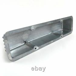 Vintage Tall Finned Valve Covers Without Breather Holes Small Block Chevy