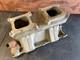 Vintage Weiand Say Why-and Small Block Chevy Tunnel Ram Intake Manifold Gasser