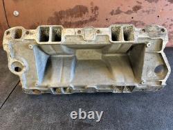 Vintage Weiand Say Why-and Small Block Chevy Tunnel Ram Intake Manifold Gasser