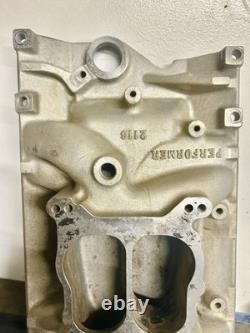 Vortec Edelbrock Performer 2116 Small Block Chevy Intake Manifold SB 350 383 400