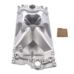 Vortec Heads Single Plane High Rise Intake Manifold For Small Block Chevy 350