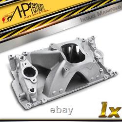 Vortec Small Block High Rise Intake Manifold Front for Chevy 350 Single Plane