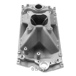 Vortec Small Block High Rise Intake Manifold Front for Chevy 350 Single Plane