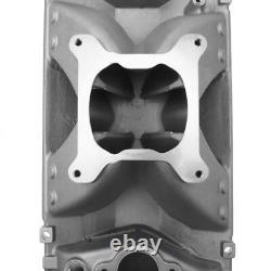 Vortec Small Block High Rise Intake Manifold Front for Chevy 350 Single Plane