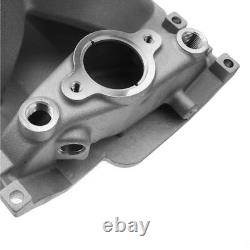Vortec Small Block High Rise Intake Manifold Front for Chevy 350 Single Plane