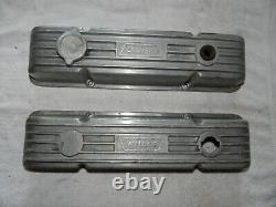 WEIAND 5 Finned Small Block Chevy SBC 283 327 350 400 Valve Covers