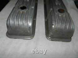 WEIAND 5 Finned Small Block Chevy SBC 283 327 350 400 Valve Covers