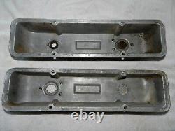 WEIAND 5 Finned Small Block Chevy SBC 283 327 350 400 Valve Covers