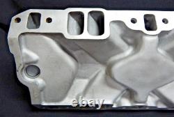 WEIAND 7508 Aluminum Intake Manifold SBC Small Block Chevy Single Plane 4150