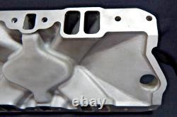 WEIAND 7508 Aluminum Intake Manifold SBC Small Block Chevy Single Plane 4150