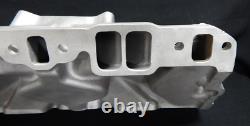 WEIAND 7508 Aluminum Intake Manifold SBC Small Block Chevy Single Plane 4150