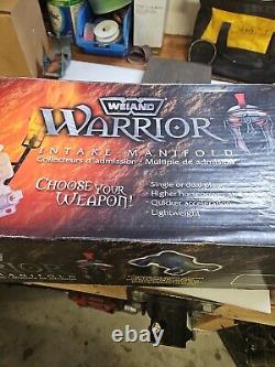 WEIAND Warrior Intake Manifold 8120BK 55 to 86 SBC small block chevy