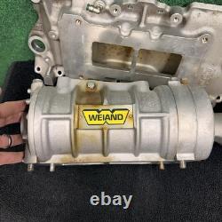 Weiand 142 Supercharger Small Block Chevy with Matching Manifold