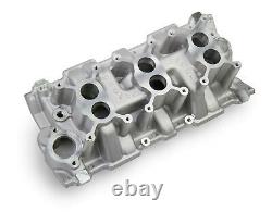 Weiand 7550 3x2 Dual Plane Intake Manifold For Chevy Small Block V8