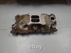 Weiand STEALTH Aluminum Intake Manifold Small Block Chevy 1955-86 #8016